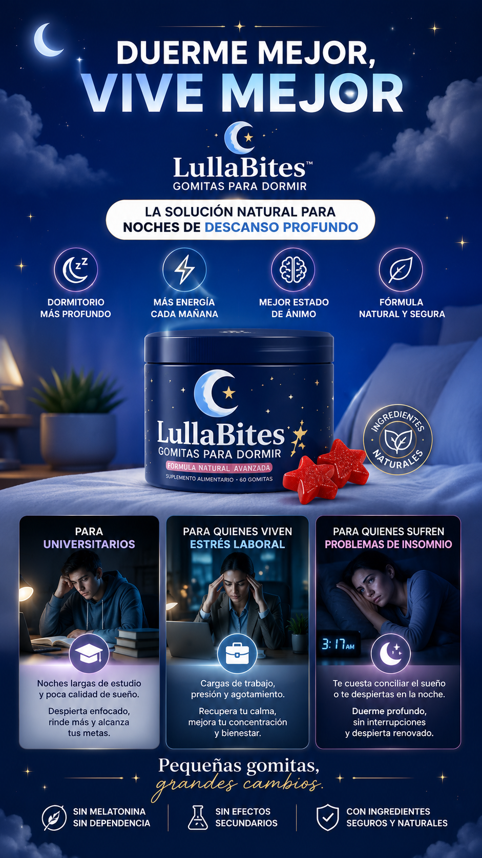 Gomitas Naturales para Dormir