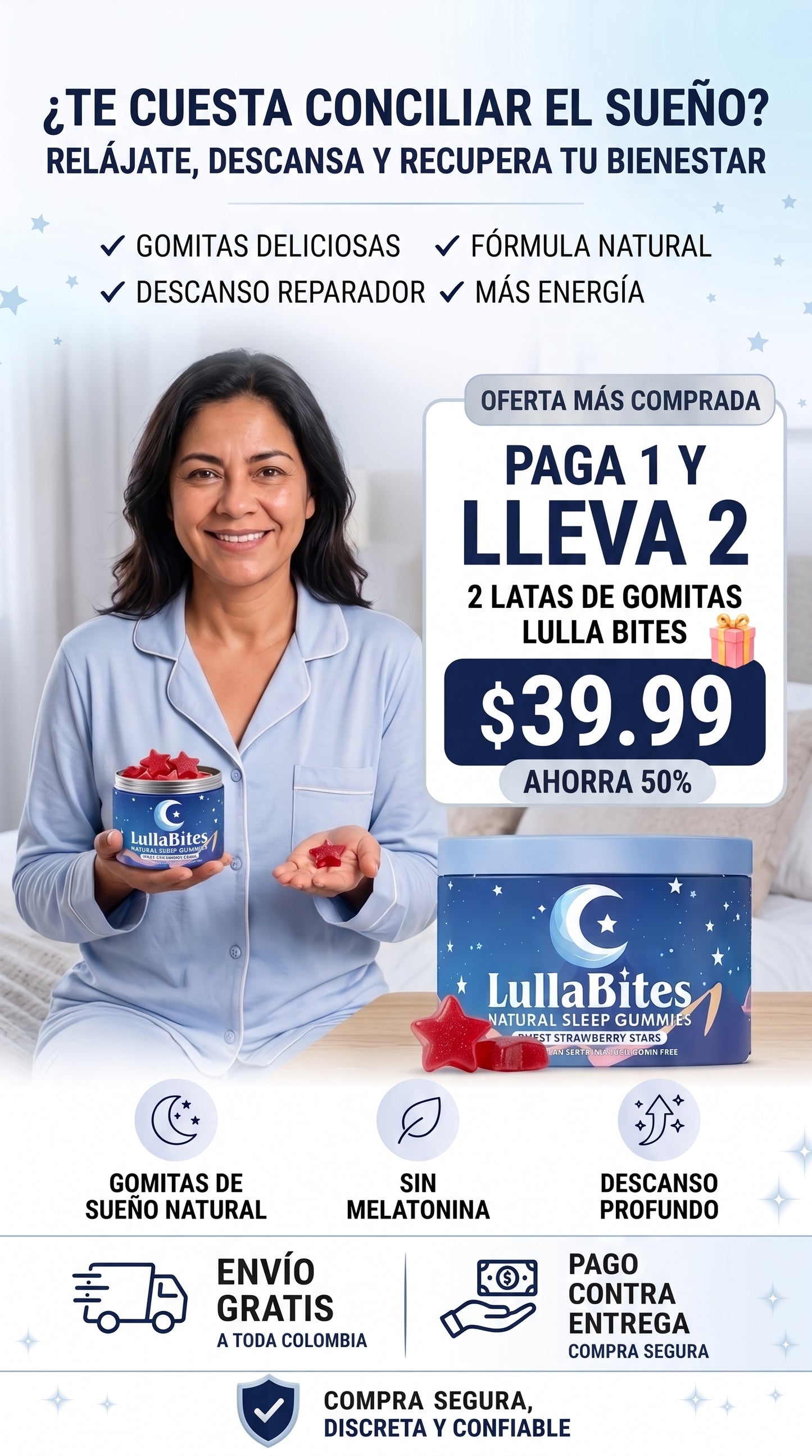 Gomitas Naturales para Dormir
