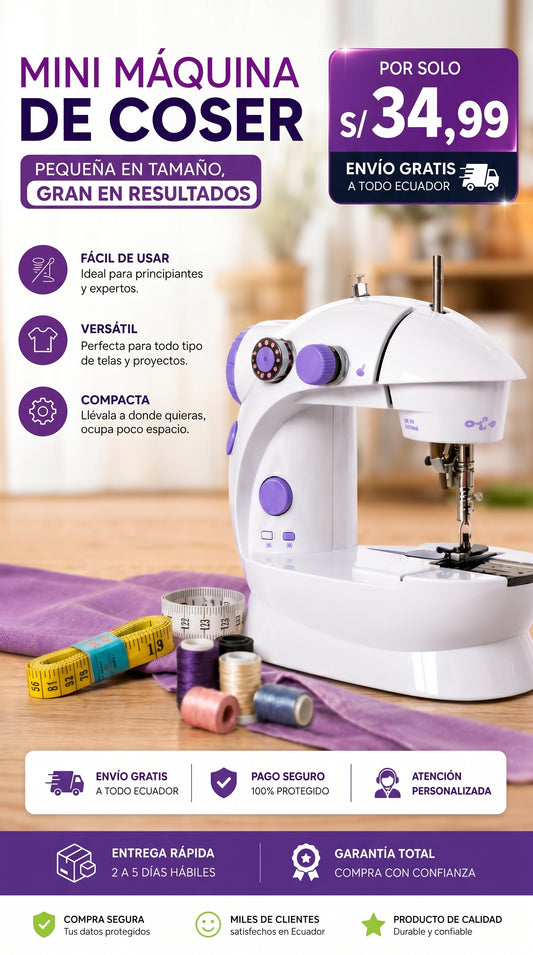 MINI MAQUINA DE COSER